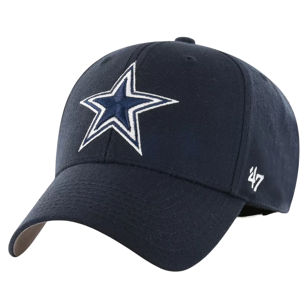 Dallas Cowboys Navy MVP Adjustable Hat 3 Dallas Cowboys Navy MVP Adjustable Hat