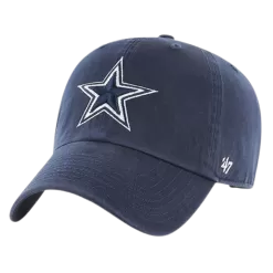 Dallas Cowboys Navy Clean Up Adjustable Hat
