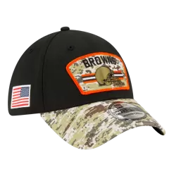 NEW ERA Cleveland Browns 2021 Salute To Service 39THIRTY Flex Hat