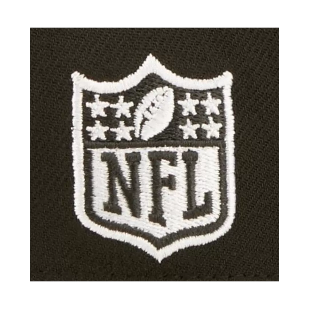 NEW ERA Denver Broncos Black And White 2022 Sideline 39THIRTY Flex Hat 4 NEW ERA Denver Broncos Black And White 2022 Sideline 39THIRTY Flex Hat - Image 2