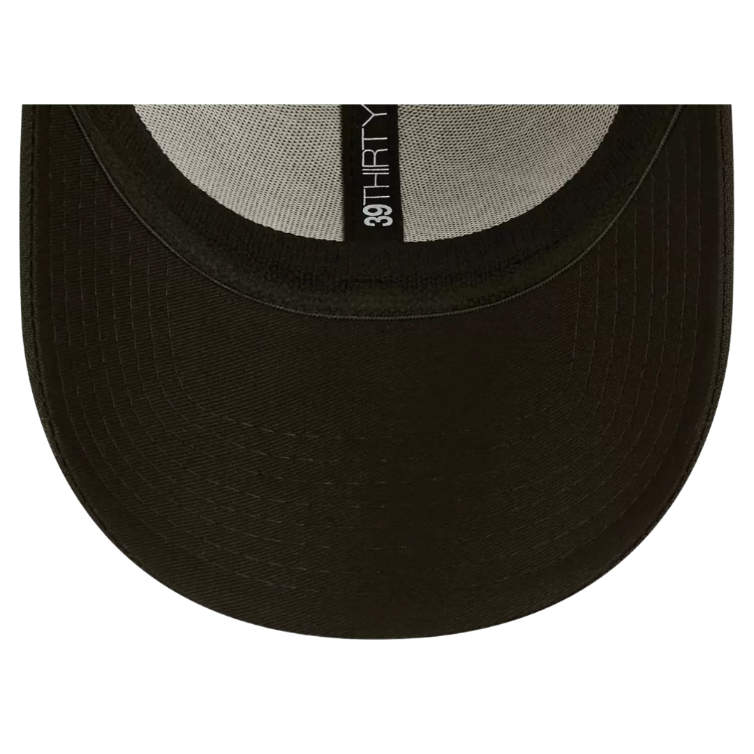 NEW ERA Denver Broncos Black And White 2022 Sideline 39THIRTY Flex Hat 6 NEW ERA Denver Broncos Black And White 2022 Sideline 39THIRTY Flex Hat - Image 4