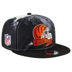 NEW ERA Cincinnati Bengals 2022 Sideline Ink Dye 9FIFTY Snapback Hat