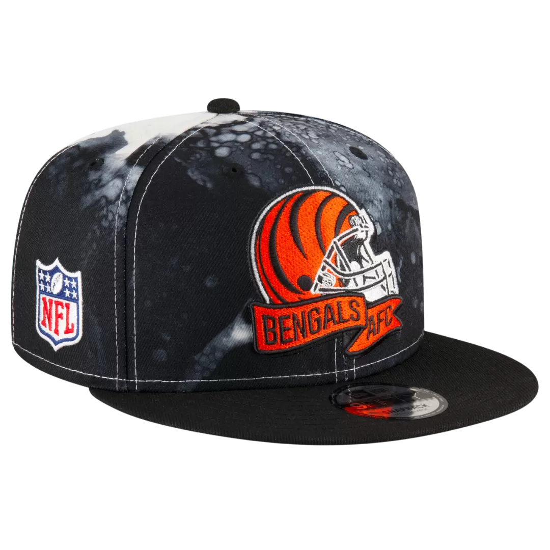 NEW ERA Cincinnati Bengals 2022 Sideline Ink Dye 9FIFTY Snapback Hat 3 NEW ERA Cincinnati Bengals 2022 Sideline Ink Dye 9FIFTY Snapback Hat
