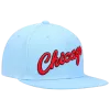 Mitchell & Ness Chicago Bulls Mitchell And Ness Light Blue HWC Core Basic Snapback Hat 1 Mitchell & Ness Chicago Bulls Mitchell And Ness Light Blue HWC Core Basic Snapback Hat -Fashion Hat Shop 6HSSJS19079 CBULTBL1