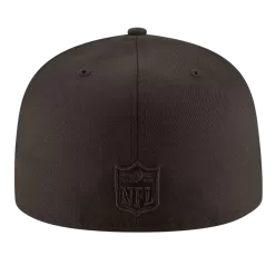 NEW ERA Cincinnati Bengals Black On Black 59FIFTY Fitted Hat -Fashion Hat Shop 702345063