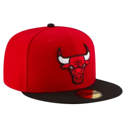 NEW ERA Chicago Bulls Red Two Tone 59FIFTY Fitted Hat