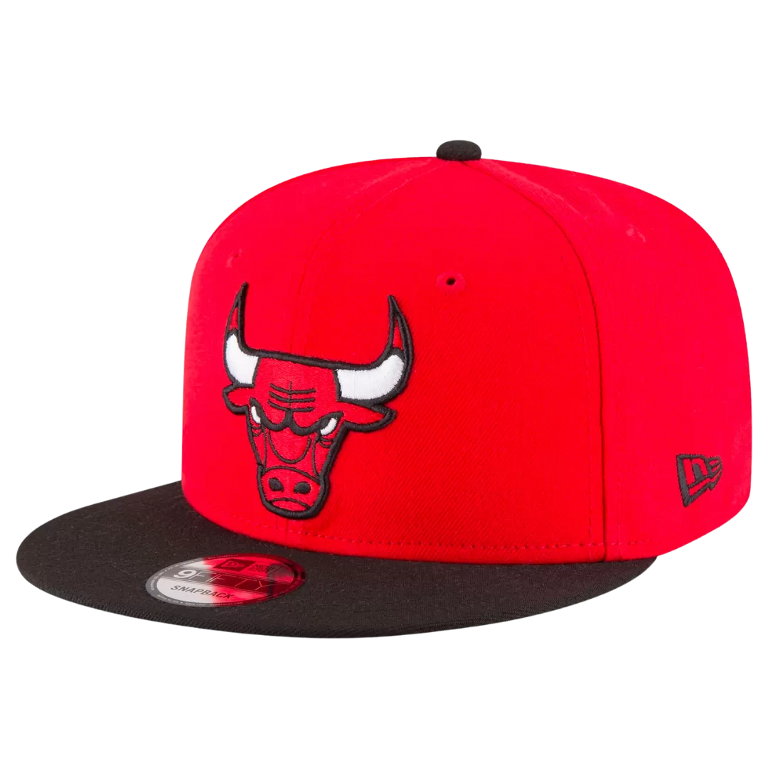 NEW ERA Chicago Bulls Two Tone 9FIFTY Snapback Hat 4 NEW ERA Chicago Bulls Two Tone 9FIFTY Snapback Hat - Image 2