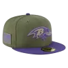 NEW ERA Baltimore Ravens 2018 Salute To Service 59FIFTY Fitted Hat -Fashion Hat Shop BaltimoreRavens2018SalutetoService59FIFTYFittedHat2