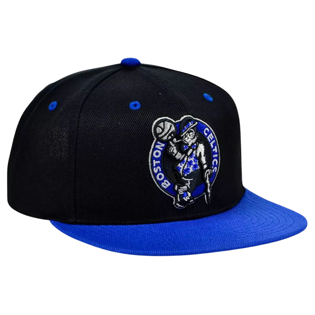 Mitchell & Ness Boston Celtics Mitchell And Ness Black Royalty Snapback Hat 3 Mitchell & Ness Boston Celtics Mitchell And Ness Black Royalty Snapback Hat