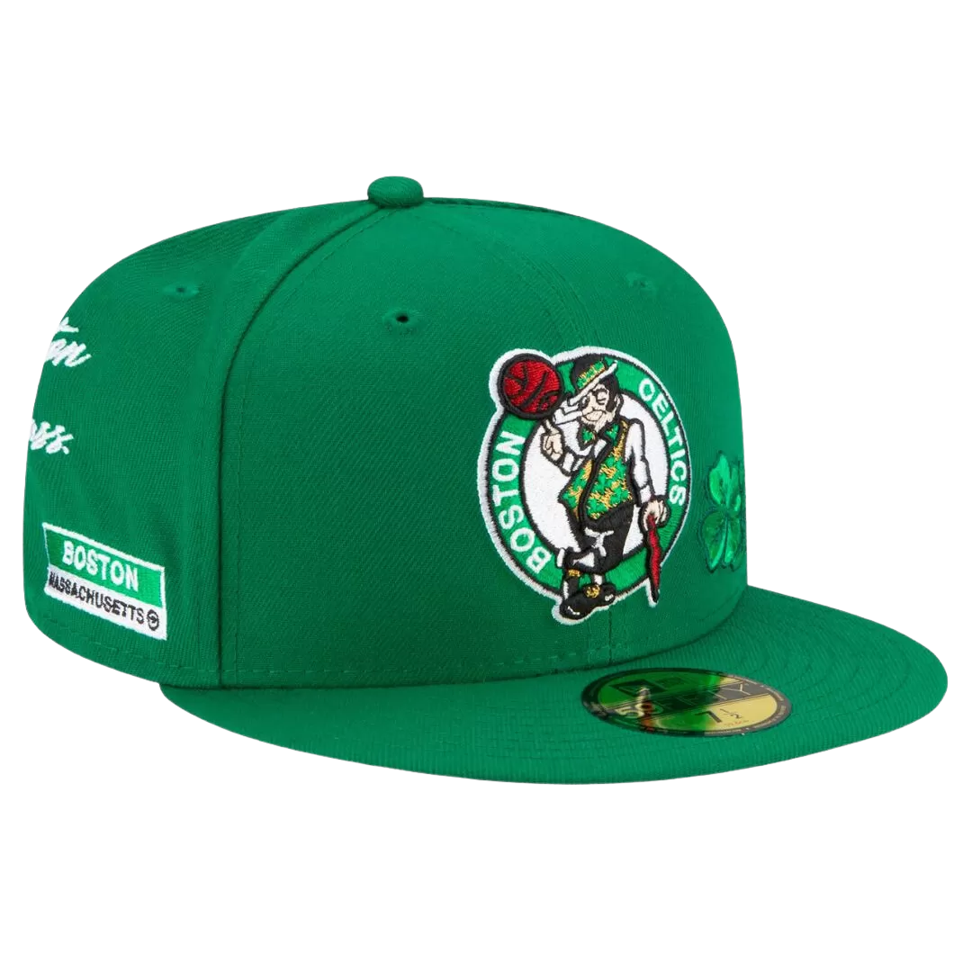 NEW ERA Boston Celtics Q3 QT 59FIFTY Fitted Hat 3 NEW ERA Boston Celtics Q3 QT 59FIFTY Fitted Hat