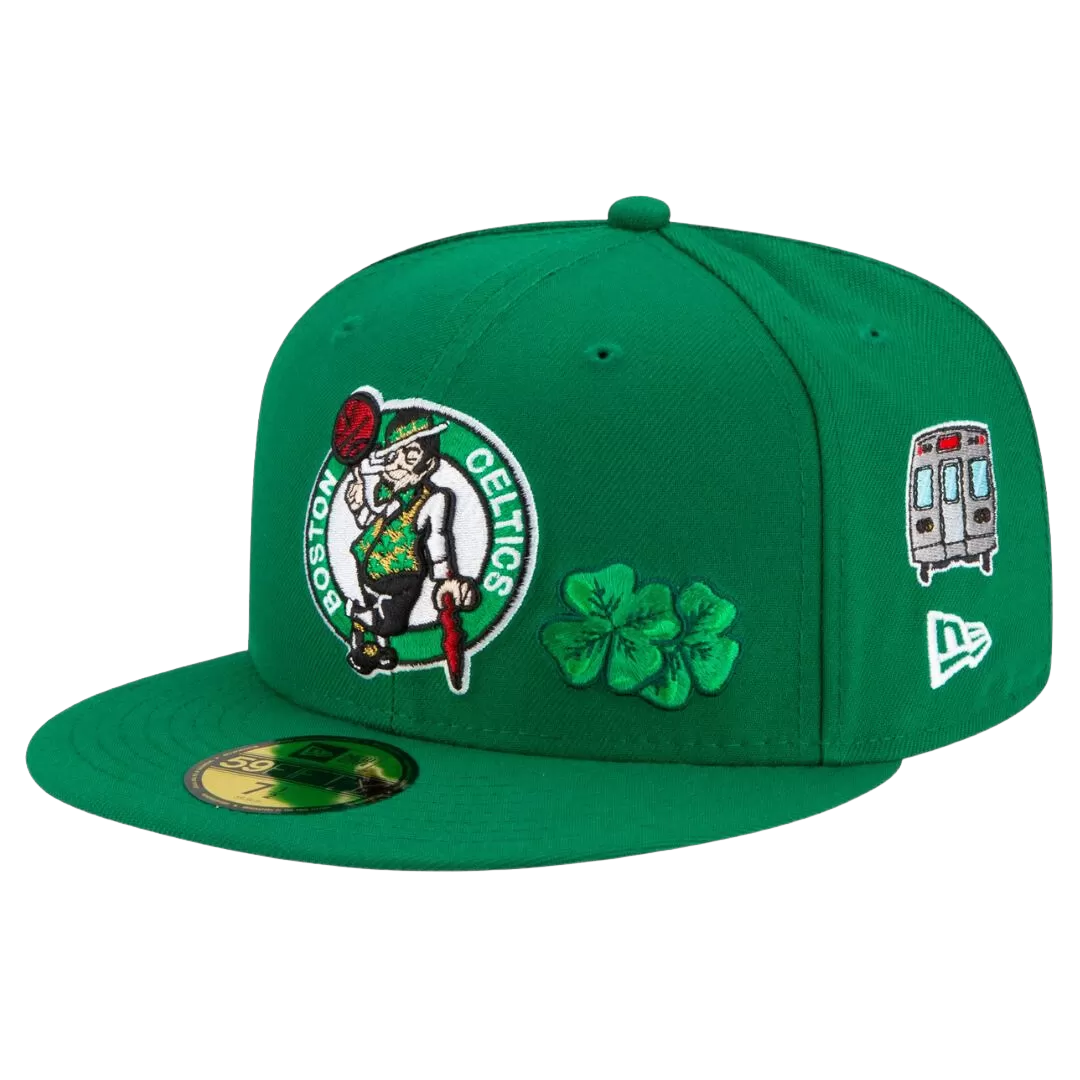 NEW ERA Boston Celtics Q3 QT 59FIFTY Fitted Hat 4 NEW ERA Boston Celtics Q3 QT 59FIFTY Fitted Hat - Image 2