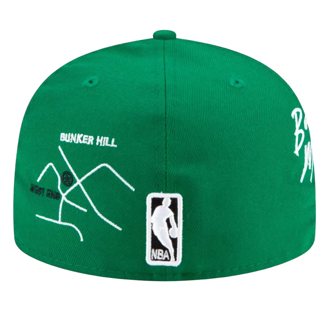 NEW ERA Boston Celtics Q3 QT 59FIFTY Fitted Hat 7 NEW ERA Boston Celtics Q3 QT 59FIFTY Fitted Hat - Image 5