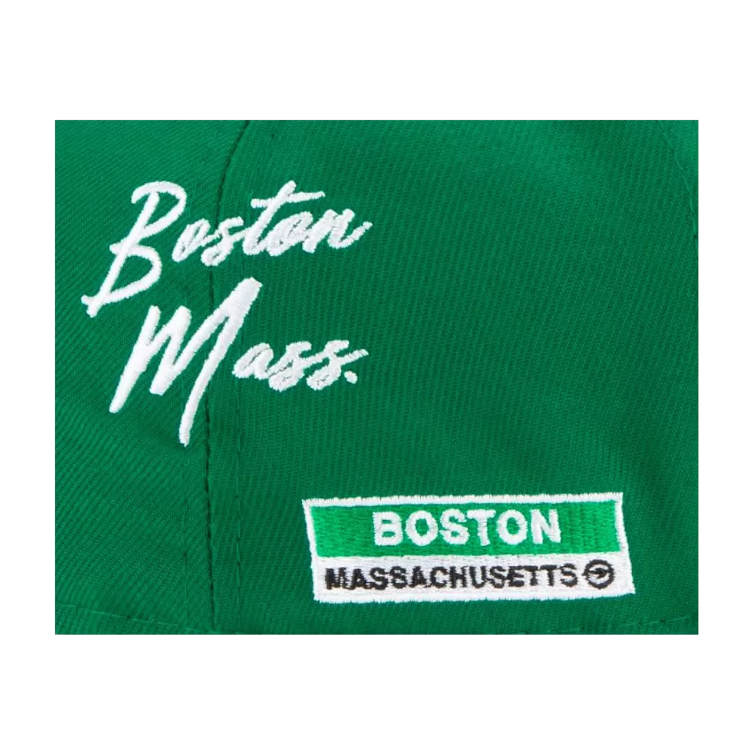 NEW ERA Boston Celtics Q3 QT 59FIFTY Fitted Hat 5 NEW ERA Boston Celtics Q3 QT 59FIFTY Fitted Hat - Image 3