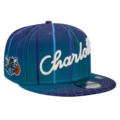 NEW ERA Charlotte Hornets City Edition Pinstripe 9FIFTY Snapback Hat