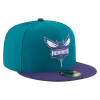 NEW ERA Charlotte Hornets Two Tone 59FIFTY Fitted Hat 2 NEW ERA Charlotte Hornets Two Tone 59FIFTY Fitted Hat -Fashion Hat Shop CharlotteHornetsTwoTone59FIFTYFittedHat