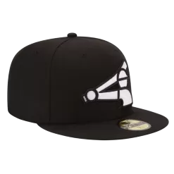 NEW ERA Chicago White Sox White And Black 59FIFTY Fitted Hat