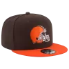 NEW ERA Cleveland Browns Two Tone 9FIFTY Snapback Hat 2 NEW ERA Cleveland Browns Two Tone 9FIFTY Snapback Hat -Fashion Hat Shop ClevelandBrownsTwoTone9FIFTYSnapbackHat