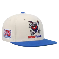 Mitchell & Ness Denver Nuggets Mitchell And Ness 35th Anniversary Side Patch Snapback Hat