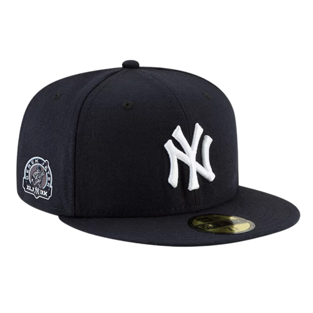 NEW ERA Derek Jeter New York Yankees 3,000 Hits Side Patch 59FIFTY Fitted Hat 3 NEW ERA Derek Jeter New York Yankees 3,000 Hits Side Patch 59FIFTY Fitted Hat