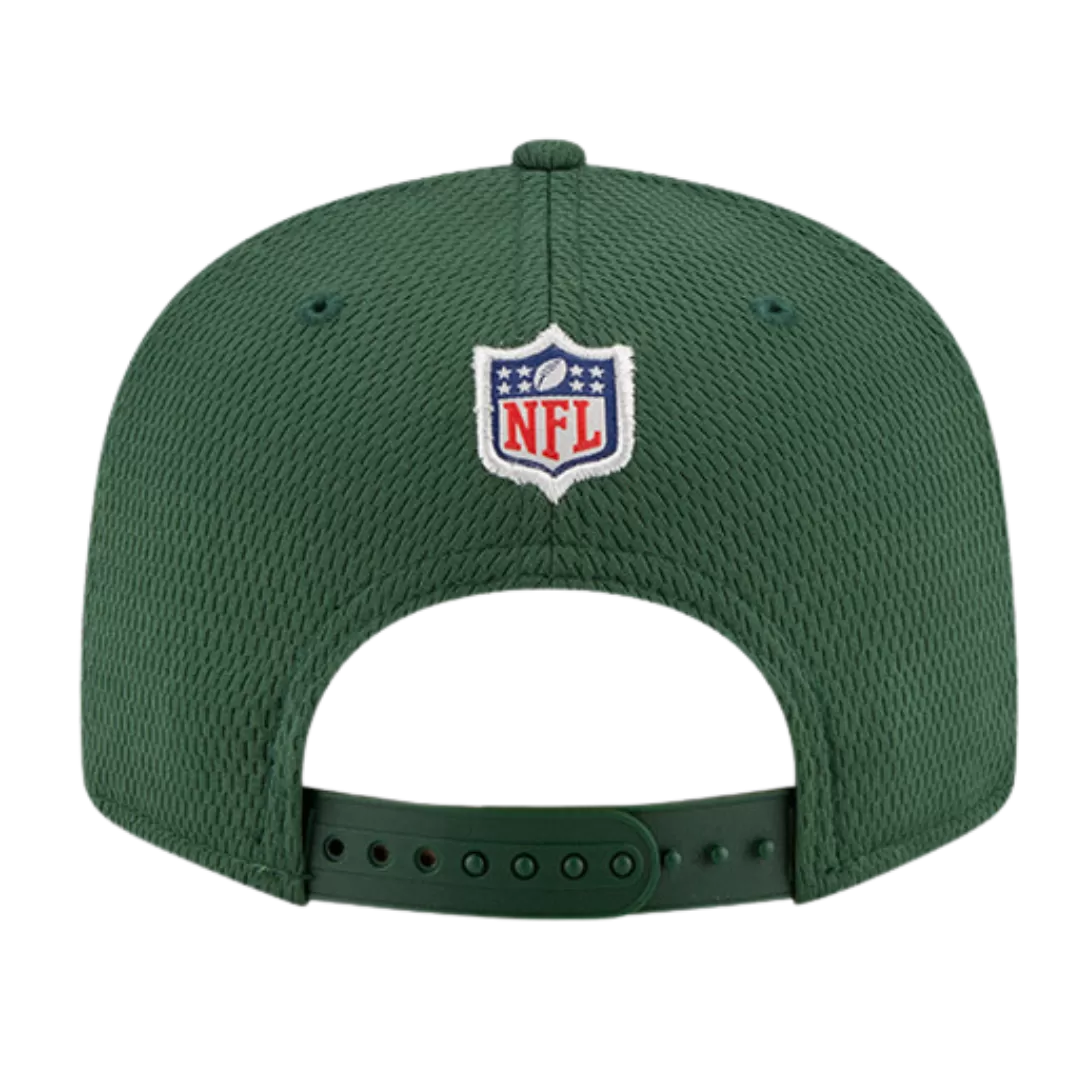 NEW ERA Green Bay Packers 2021 Sideline Road 9FIFTY Snapback Hat 6 NEW ERA Green Bay Packers 2021 Sideline Road 9FIFTY Snapback Hat - Image 4