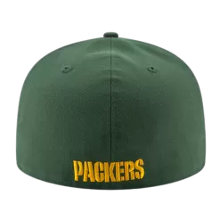 NEW ERA Green Bay Packers Basic 59FIFTY Fitted Hat -Fashion Hat Shop GreenBayPackersBasic59FIFTYFittedHat3