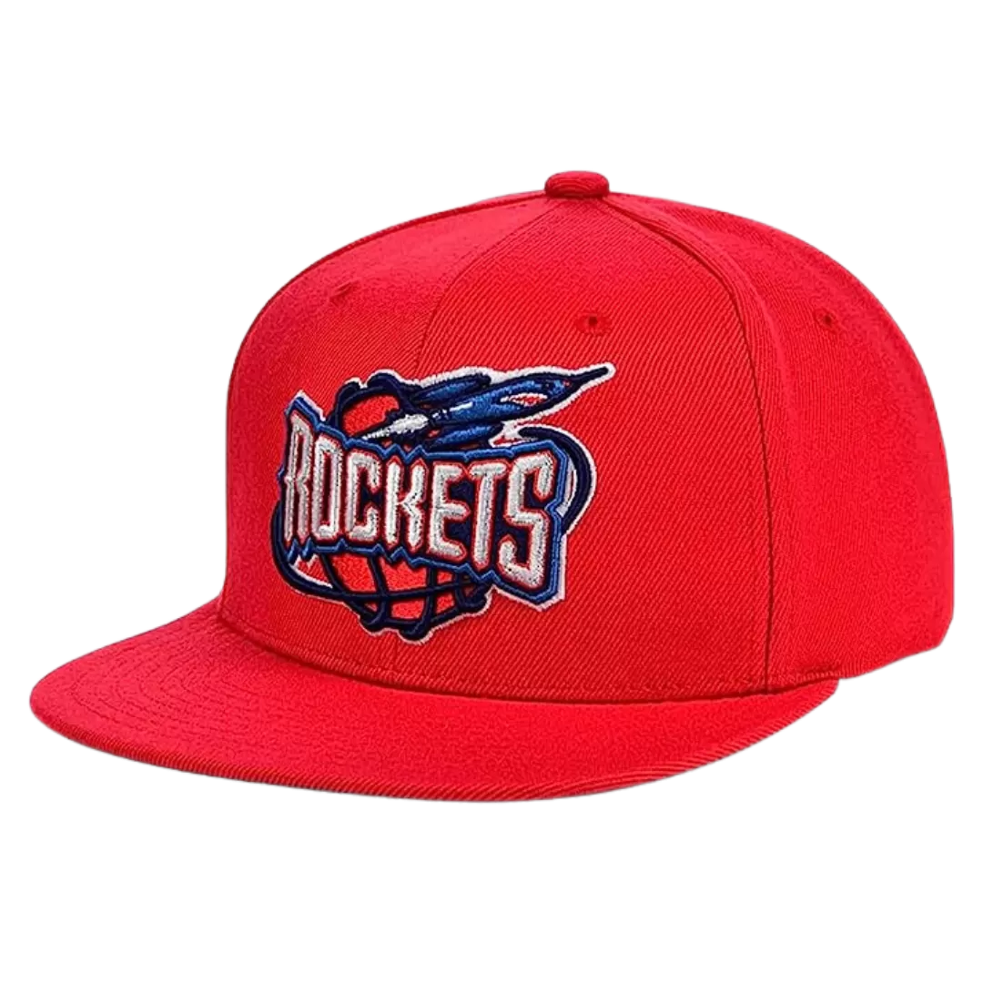 Mitchell & Ness Houston Rockets Mitchell And Ness Core Basic Snapback Hat 3 Mitchell & Ness Houston Rockets Mitchell And Ness Core Basic Snapback Hat