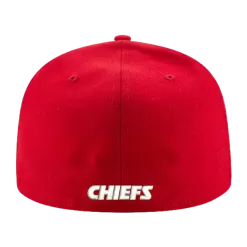 NEW ERA Kansas City Chiefs Front Door Red 59FIFTY Fitted Hat -Fashion Hat Shop KansasCityChiefsFrontDoorRed59FIFTYFittedHat3