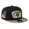 NEW ERA Las Vegas Raiders 2021 Salute To Service 9FIFTY Snapback Hat 2 NEW ERA Las Vegas Raiders 2021 Salute To Service 9FIFTY Snapback Hat -Fashion Hat Shop LasVegasRaiders2021SalutetoService9FIFTYSnapbackHat1