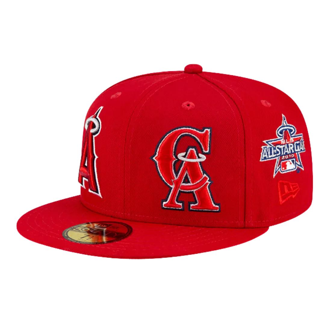 NEW ERA Los Angeles Angels 2002 World Series Side Patch 59FIFTY Fitted Hat 4 NEW ERA Los Angeles Angels 2002 World Series Side Patch 59FIFTY Fitted Hat - Image 2