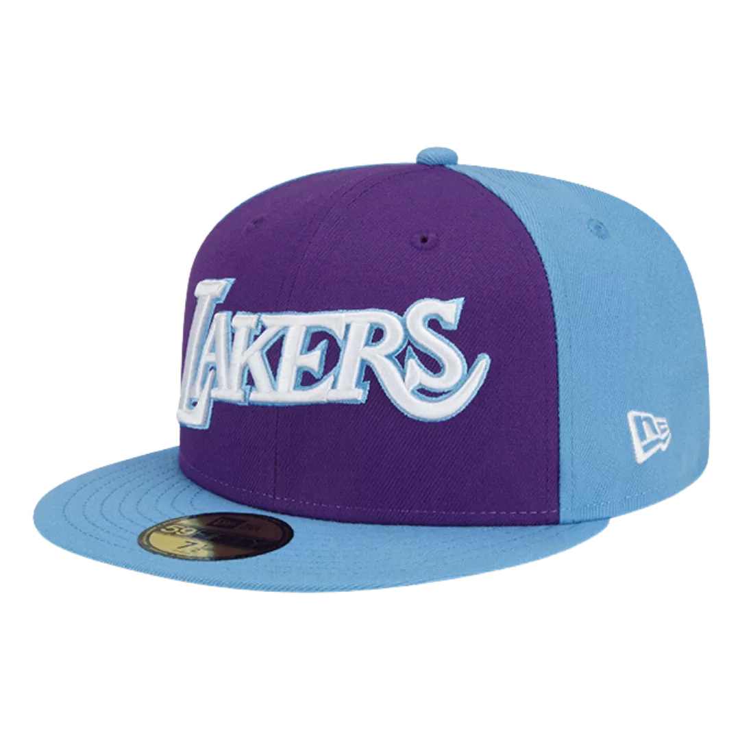 NEW ERA Los Angeles Lakers City Edition 59FIFTY Fitted Hat 4 NEW ERA Los Angeles Lakers City Edition 59FIFTY Fitted Hat - Image 2