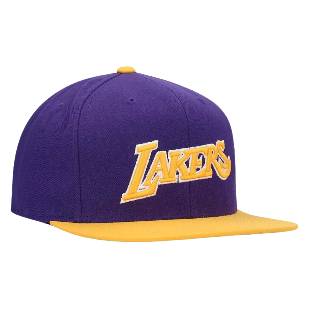 Los Angeles Lakers Mitchell & Ness Fitted Hat 3 Los Angeles Lakers Mitchell & Ness Fitted Hat