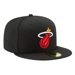 NEW ERA Miami Heat Black 59FIFTY Fitted Hat