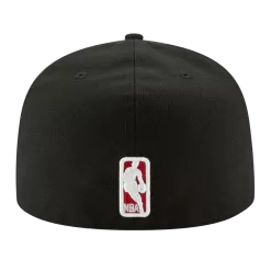 NEW ERA Miami Heat Black 59FIFTY Fitted Hat 7 NEW ERA Miami Heat Black 59FIFTY Fitted Hat -Fashion Hat Shop MiamiHeatBlack59FIFTYFittedHat3