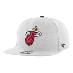 '47 BRAND Miami Heat Boreland Captain Snapback Hat