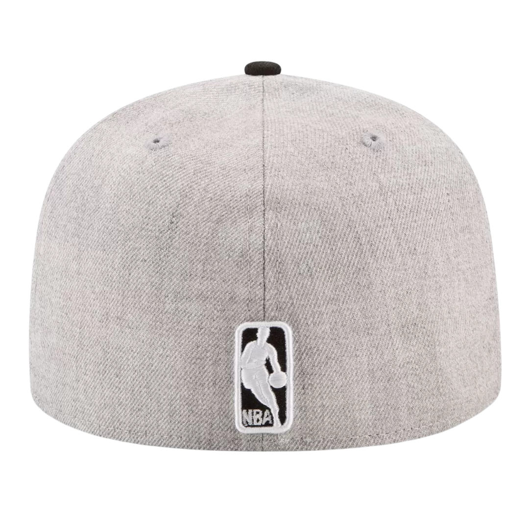 NEW ERA Miami Heat Heather Action 59FIFTY Fitted Hat 5 NEW ERA Miami Heat Heather Action 59FIFTY Fitted Hat - Image 3