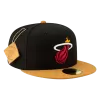 NEW ERA Miami Heat Two Tone Suede Bill 59FIFTY Fitted Hat -Fashion Hat Shop MiamiHeatTwoToneSuedeBill59FIFTYFittedHat