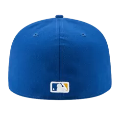NEW ERA Milwaukee Brewers Alternate 59FIFTY Fitted Hat -Fashion Hat Shop MilwaukeeBrewersAlternate59FIFTYFittedHat3