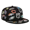 NEW ERA NFL All Over Team Logo 59FIFTY Fitted Hat -Fashion Hat Shop NFLAllOverTeamLogo59FIFTYFittedHat1