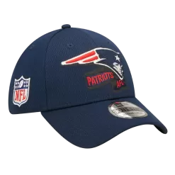NEW ERA New England Patriots Navy Coaches 2022 Sideline 39THIRTY Flex Hat