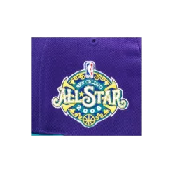 Mitchell & Ness New Orleans Hornets Mitchell And Ness 2008 All Star Game Side Patch Snapback Hat -Fashion Hat Shop NewOrleansHornetsMitchellandNess2008AllStarGameSidePatchSnapbackHat4
