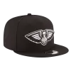 NEW ERA New Orleans Pelicans Black And White 9FIFTY Snapback Hat