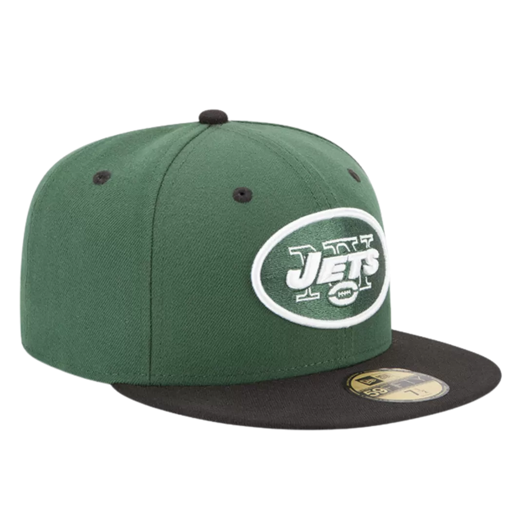 NEW ERA New York Jets Two Tone 59FIFTY Fitted Hat 3 NEW ERA New York Jets Two Tone 59FIFTY Fitted Hat