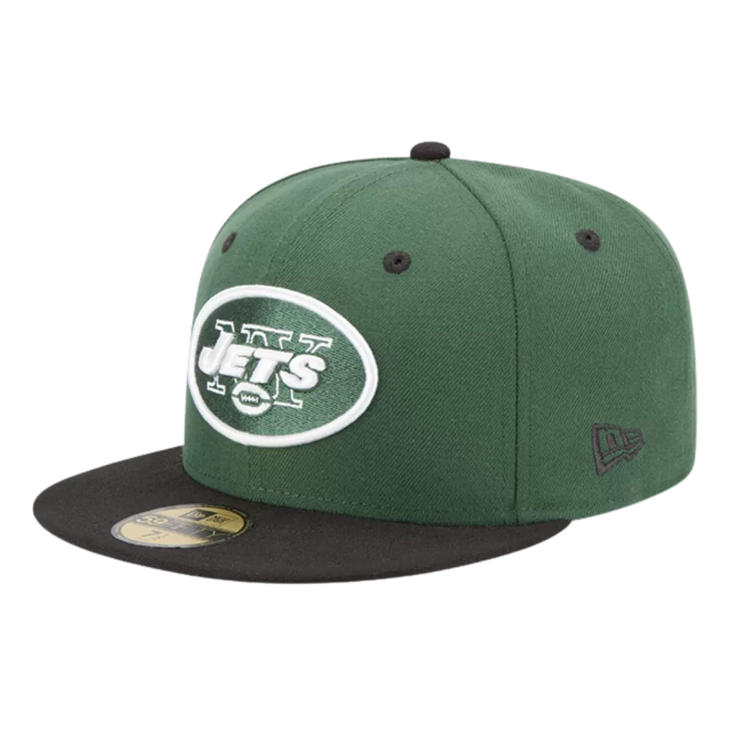 NEW ERA New York Jets Two Tone 59FIFTY Fitted Hat 4 NEW ERA New York Jets Two Tone 59FIFTY Fitted Hat - Image 2
