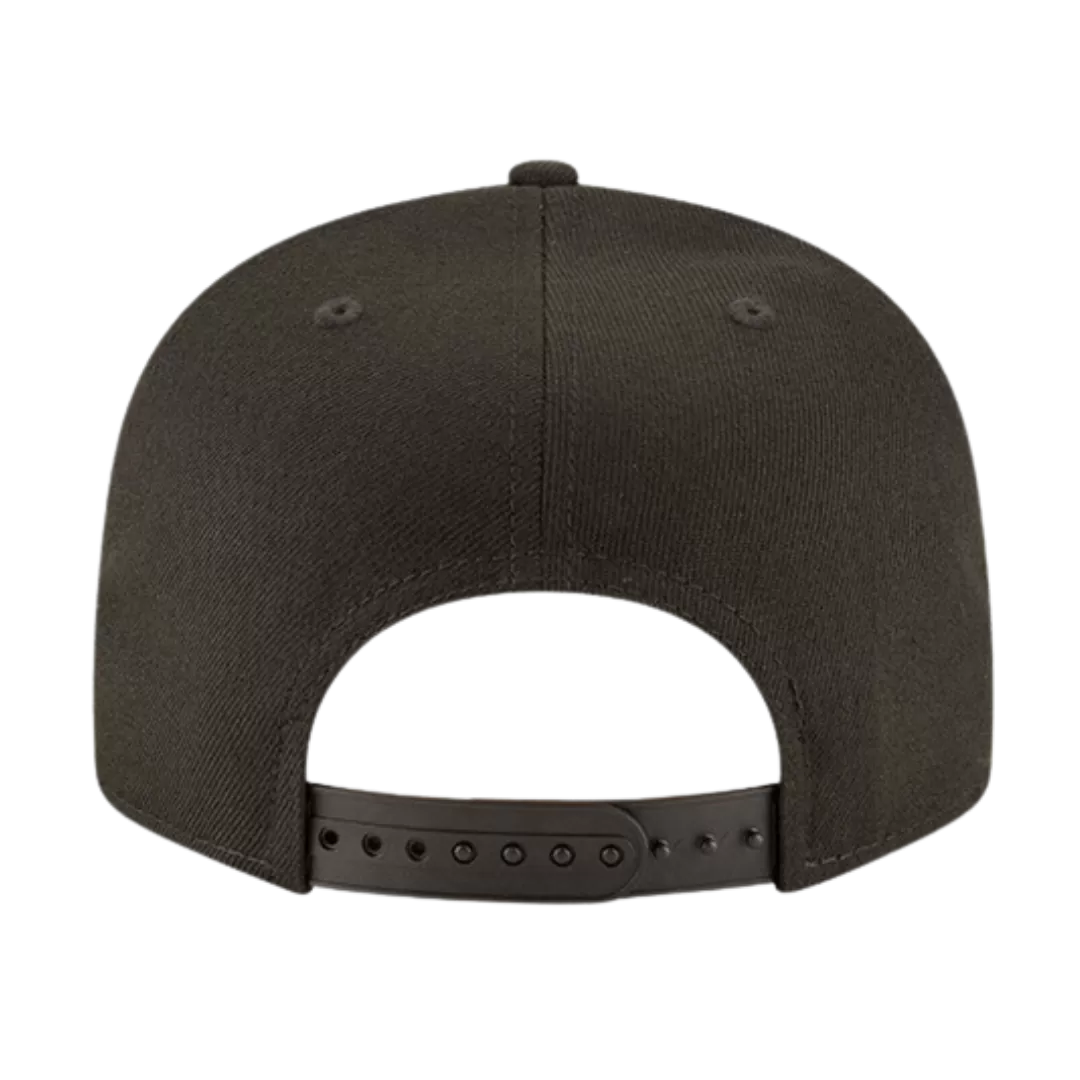 NEW ERA New York Mets Black On Black 9FIFTY Snapback Hat 5 NEW ERA New York Mets Black On Black 9FIFTY Snapback Hat - Image 3