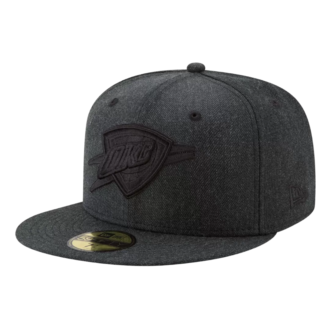 NEW ERA Oklahoma City Thunder Total Tone 59FIFTY Fitted Hat 4 NEW ERA Oklahoma City Thunder Total Tone 59FIFTY Fitted Hat - Image 2