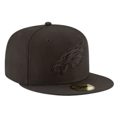 NEW ERA Philadelphia Eagles Black On Black 59FIFTY Fitted Hat