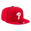 NEW ERA Philadelphia Phillies Basic 9FIFTY Snapback Hat -Fashion Hat Shop PhiladelphiaPhilliesBasic9FIFTYSnapbackHat1