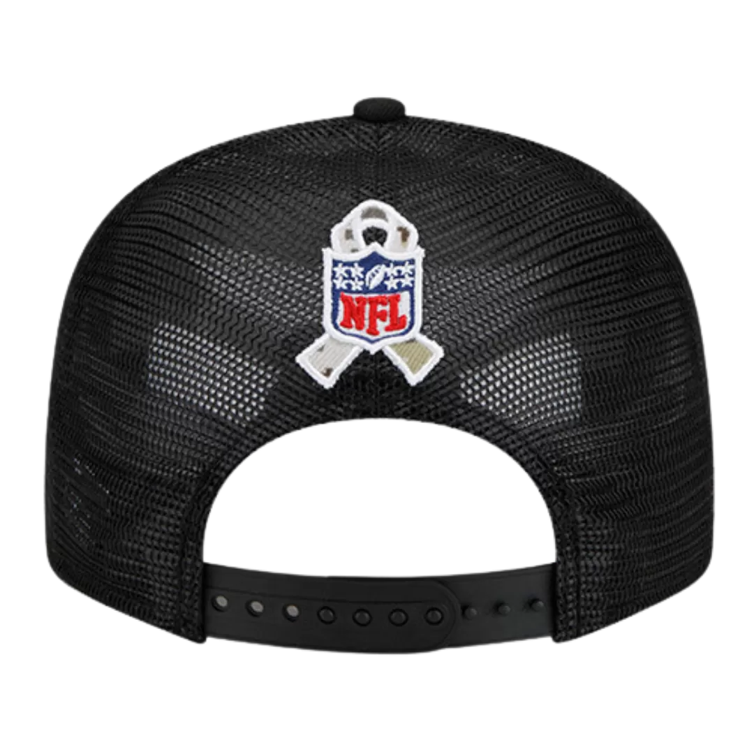 NEW ERA Miami Dolphins 2021 Salute To Service 9FIFTY Snapback Hat 5 NEW ERA Miami Dolphins 2021 Salute To Service 9FIFTY Snapback Hat - Image 3