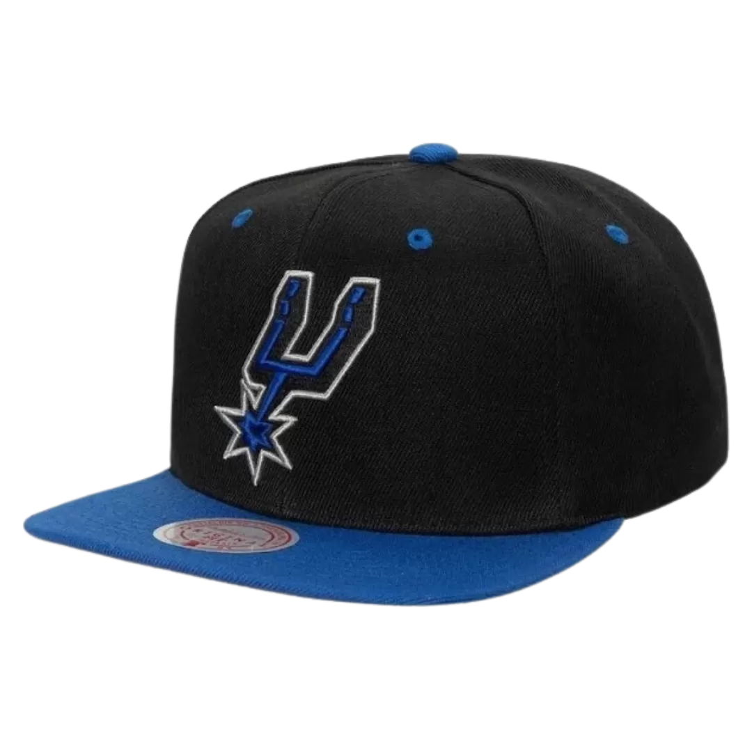 Mitchell & Ness San Antonio Spurs Mitchell And Ness Black Royalty Snapback Hat 3 Mitchell & Ness San Antonio Spurs Mitchell And Ness Black Royalty Snapback Hat