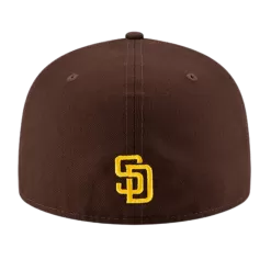 NEW ERA San Diego Padres Side Patch Bloom 59FIFTY Fitted Hat -Fashion Hat Shop SanDiegoPadresSidePatchBloom59FIFTYFittedHat3